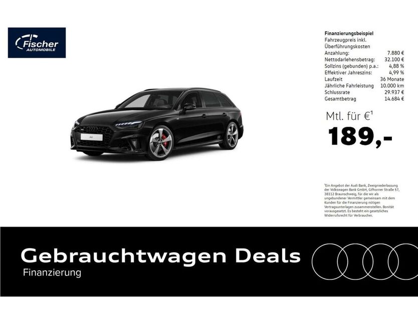 Audi A4 45.524 km 39.980 € Neumarkt 92318