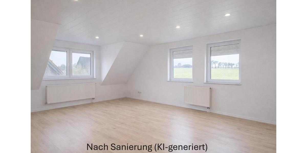 Dachgeschoßwohnung Uffenheim - 3 Zimmer, 92 m&sup2;, 850&euro; | Angebot:25385041