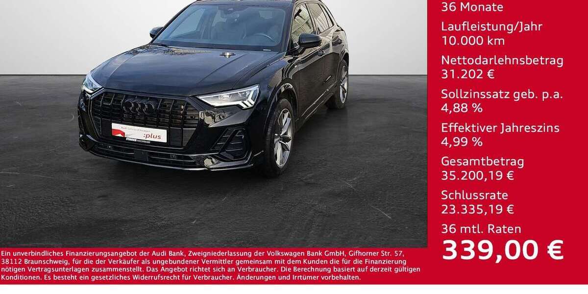 Audi Q3 45.975 km 35.540 &euro; Osnabrück 49080