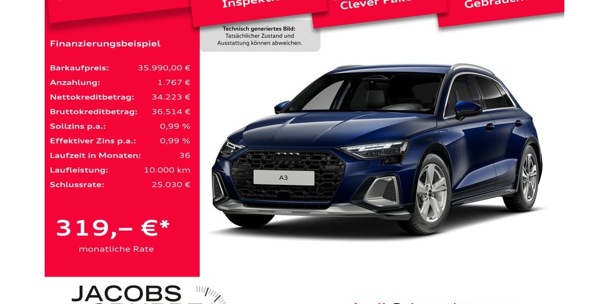 Audi A3 8.164 km 35.990 &euro; Düren 52351