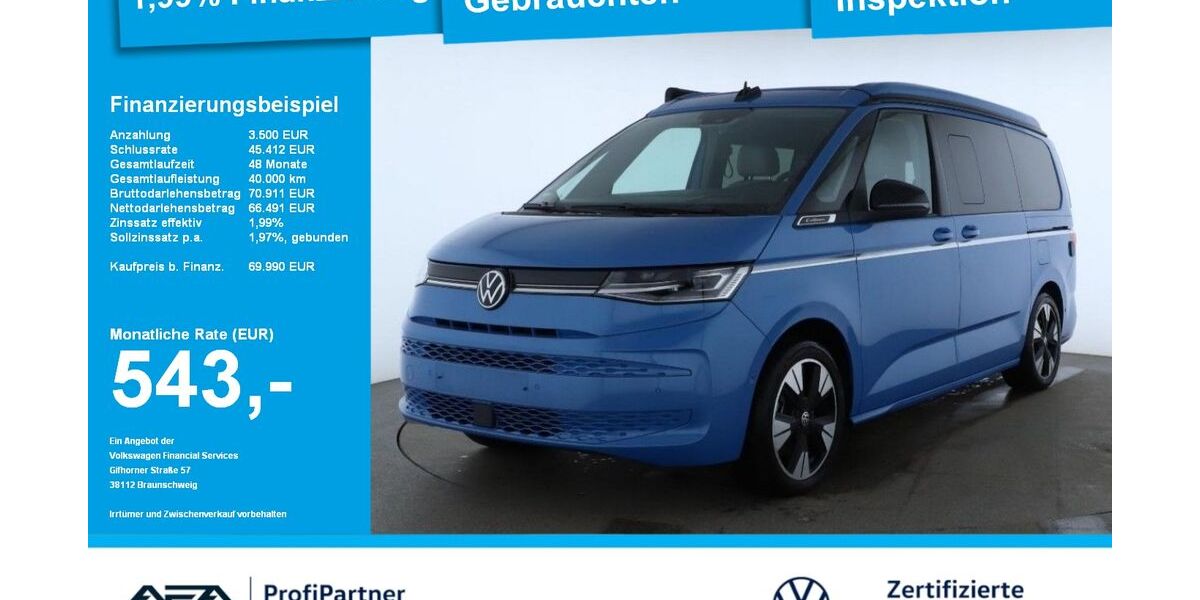 VW T7 California 8.868 km 69.990 &euro; Gera 07546