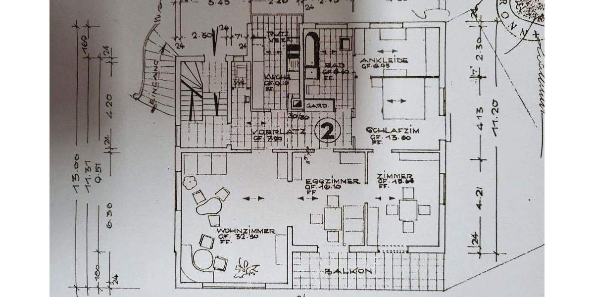Terrassenwohnung Heilbronn Kernstadt - 4 Zimmer, 117 m&sup2;, 390.000&euro; | Angebot:25728370