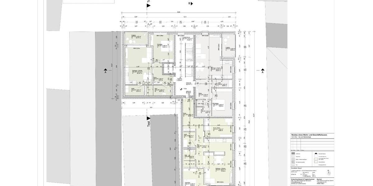 Dachgeschoßwohnung Jever - 2 Zimmer, 66 m&sup2;, 1.000&euro; | Angebot:25207961