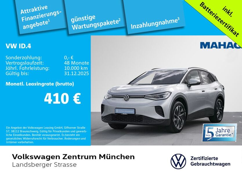 VW ID.4 9.351 km 38.483 € München 80687