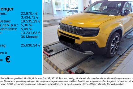 Jeep Avenger 18.510 km 22.970 &euro; Leipzig 04277
