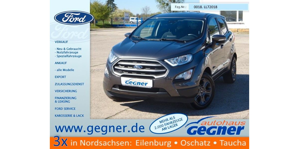 Ford EcoSport 60.829 km 10.599 &euro; Eilenburg 04838