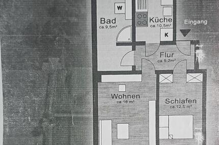Möblierte 2-Zimmer Wohnung mit Balkon in zentraler Lage