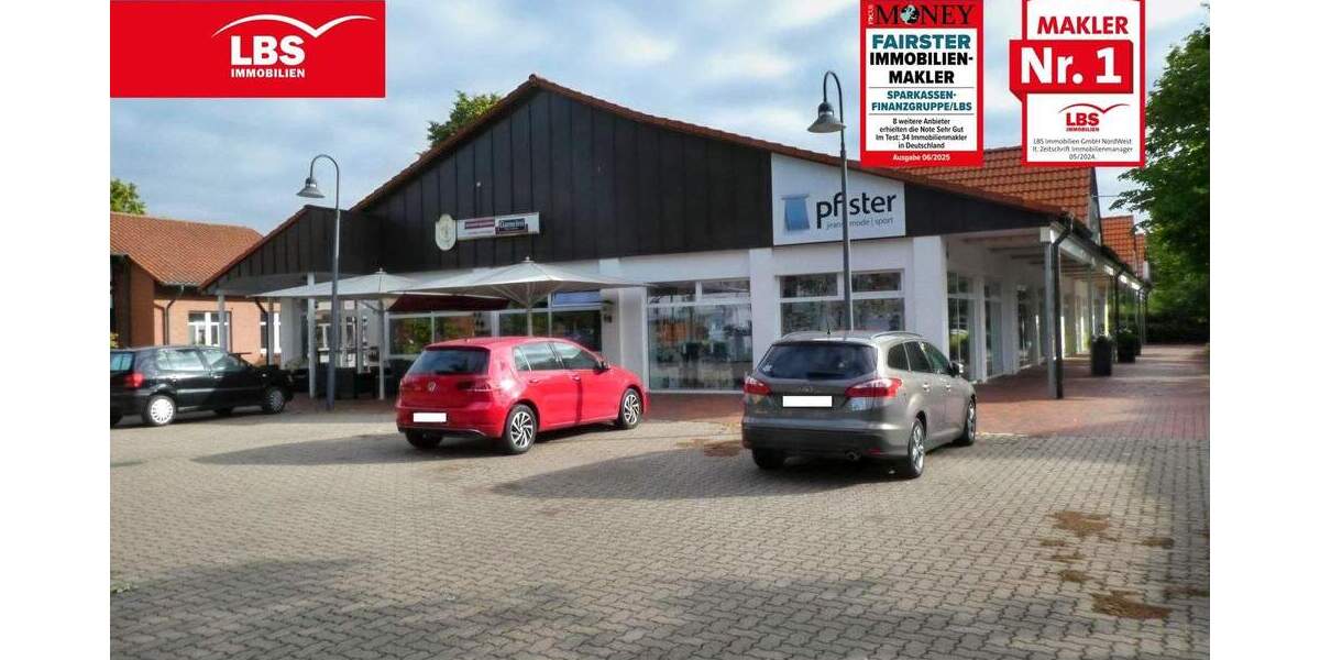 Attraktives Fachmarktzentrum in Bestlage von Hille zimmer