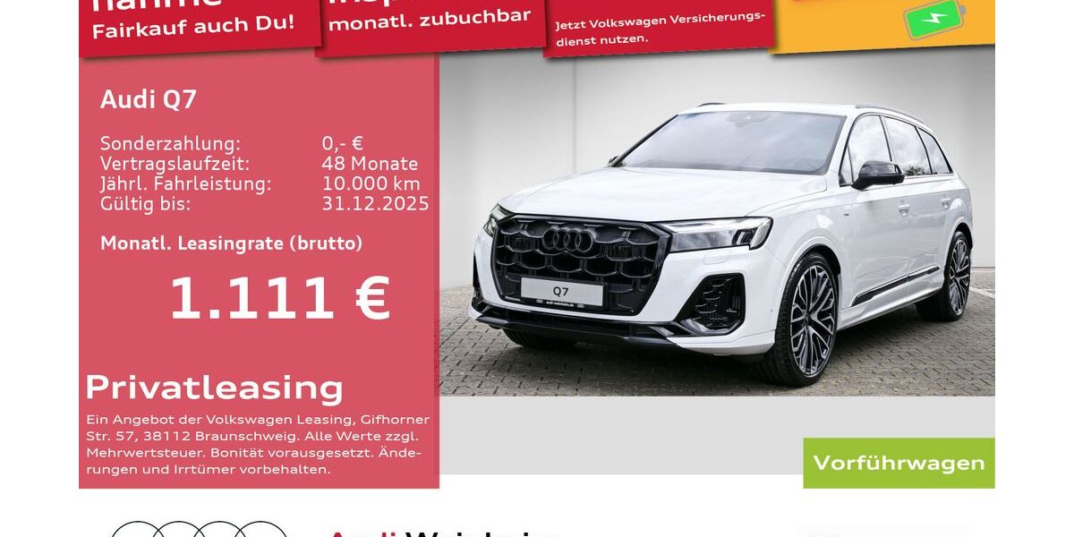 Audi Q7 9.900 km 89.990 &euro; Weinheim 69469