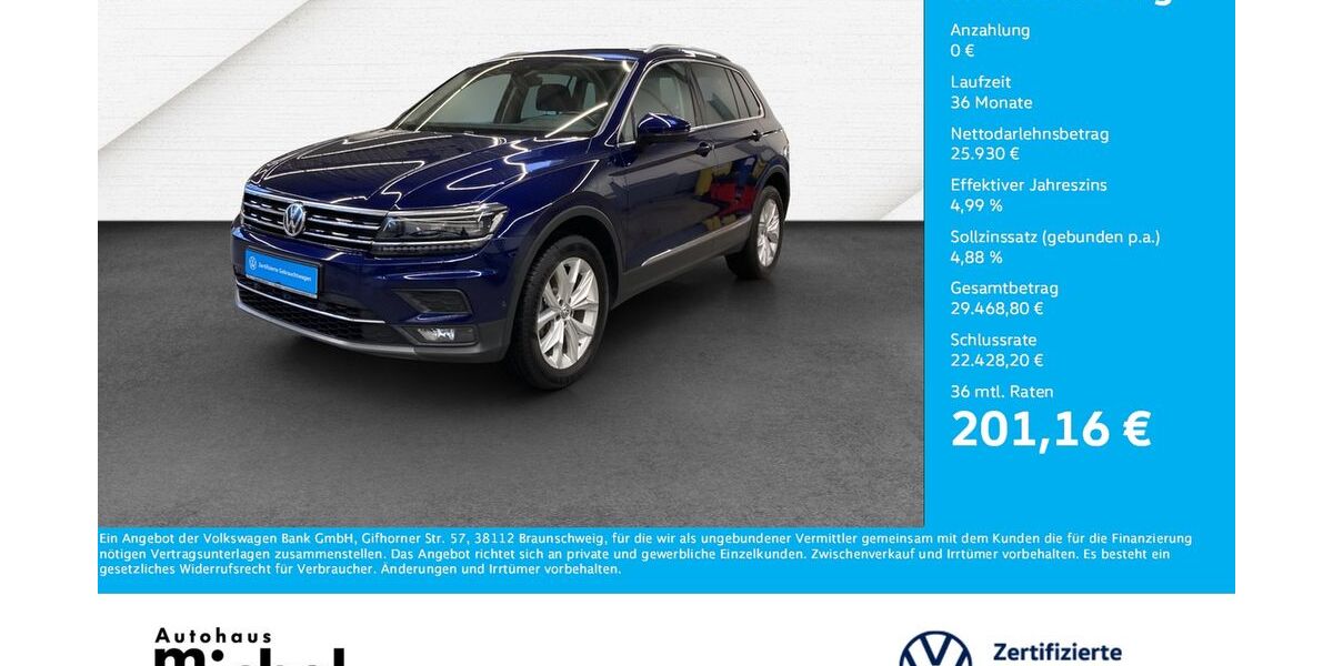 VW Tiguan 85.600 km 25.930 &euro; Gießen 35394