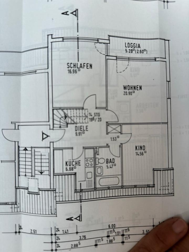 Maisonette Wohnung Alt-Arsten