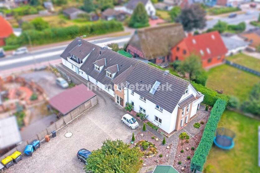 Moderne 3-Zimmer-Erdgeschosswohnung mit Einbauküche und Garten in Syke-Barrien zimmer