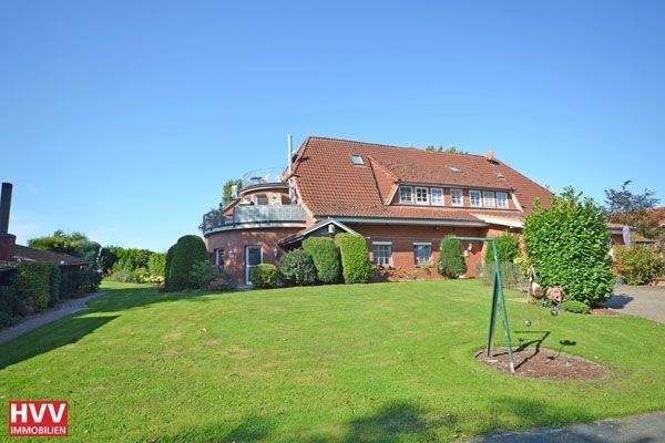 HVV Immobilien: Exklusive Zwei-Zimmer Erdgeschoss-Wohnung mit Terrasse am Weserdeich! 2 zimmer