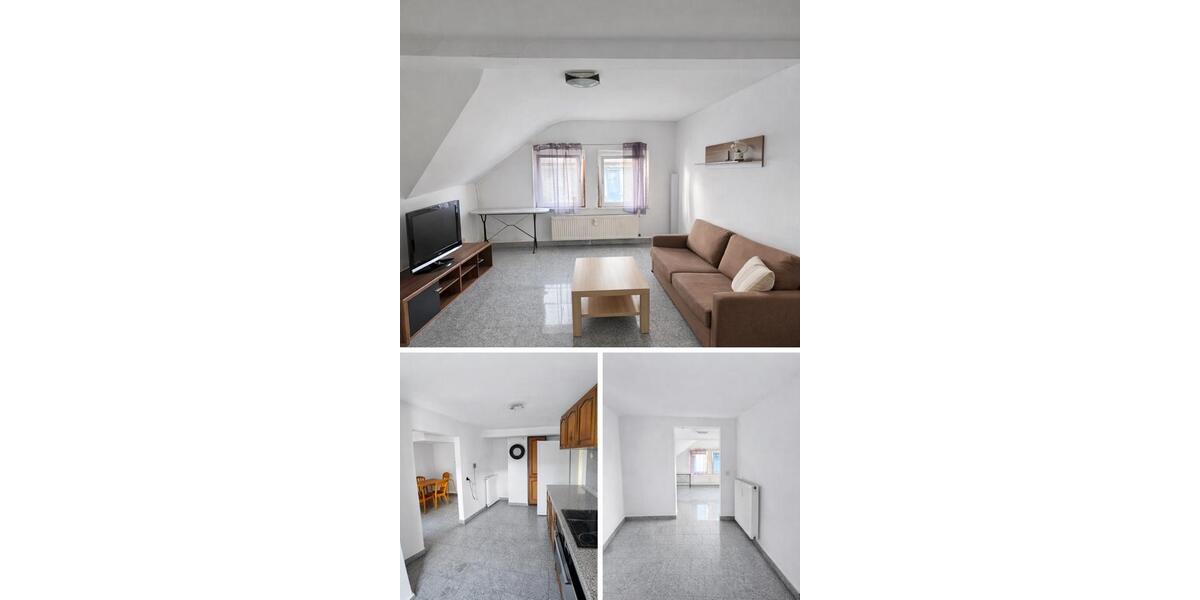 Dachgeschoßwohnung Quierschied - 3 Zimmer, 65 m&sup2;, 450&euro; | Angebot:25641147
