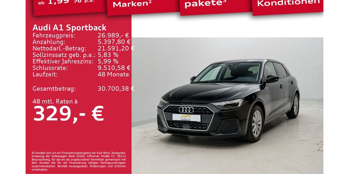 Audi A1 5.000 km 26.989 € Berlin 13088