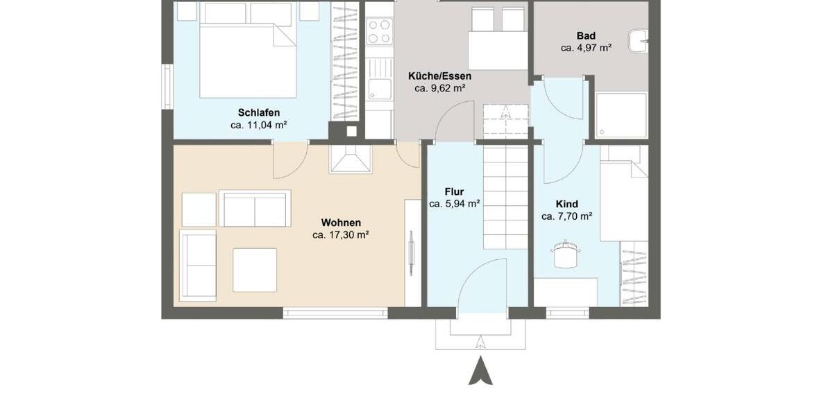 Einfamilienhaus Breuna - 5 Zimmer, 110 m&sup2;, 189.000&euro; | Angebot:26841393