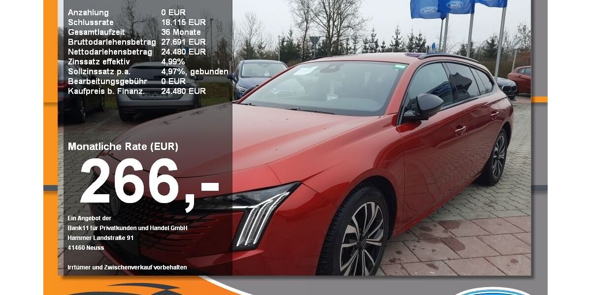Peugeot 508 19.300 km 24.280 &euro; Neustadt / Donau 93333