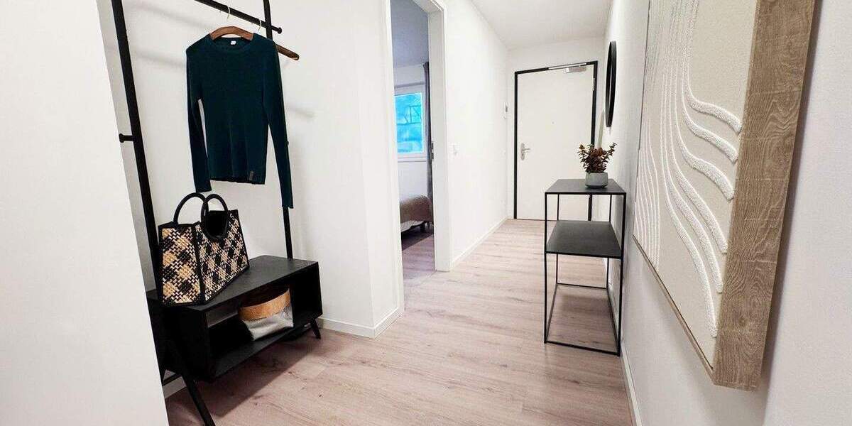 Etagenwohnung Nürnberg Schweinau - 2 Zimmer, 54 m&sup2;, 1.136&euro; | Angebot:25654173