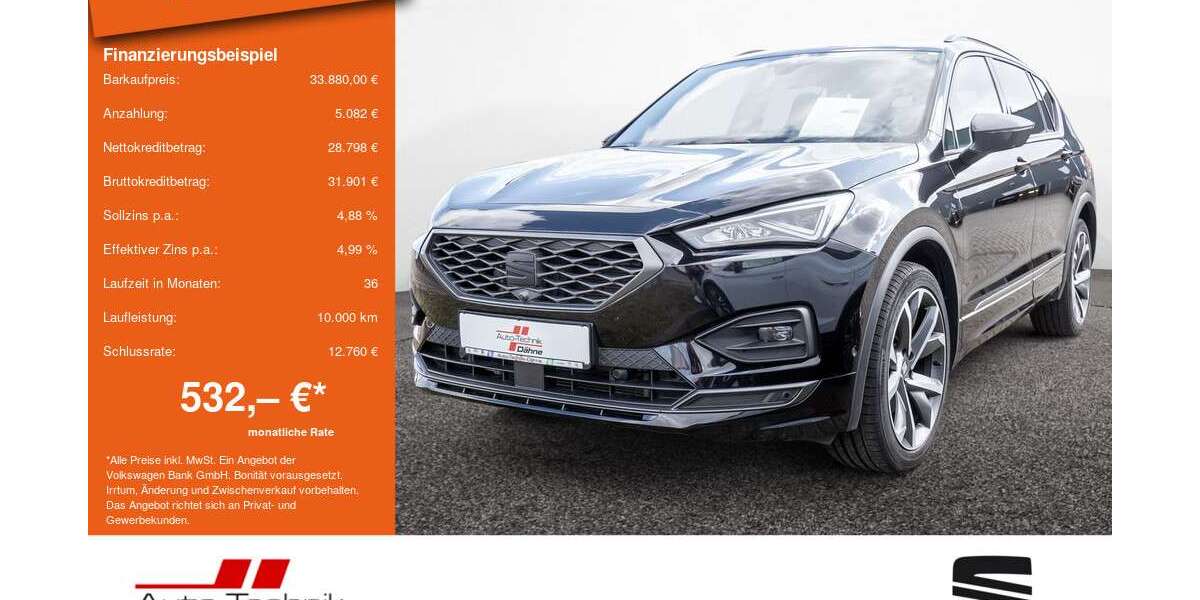 Seat Tarraco 50.230 km 33.880 &euro; Rathenow 14712