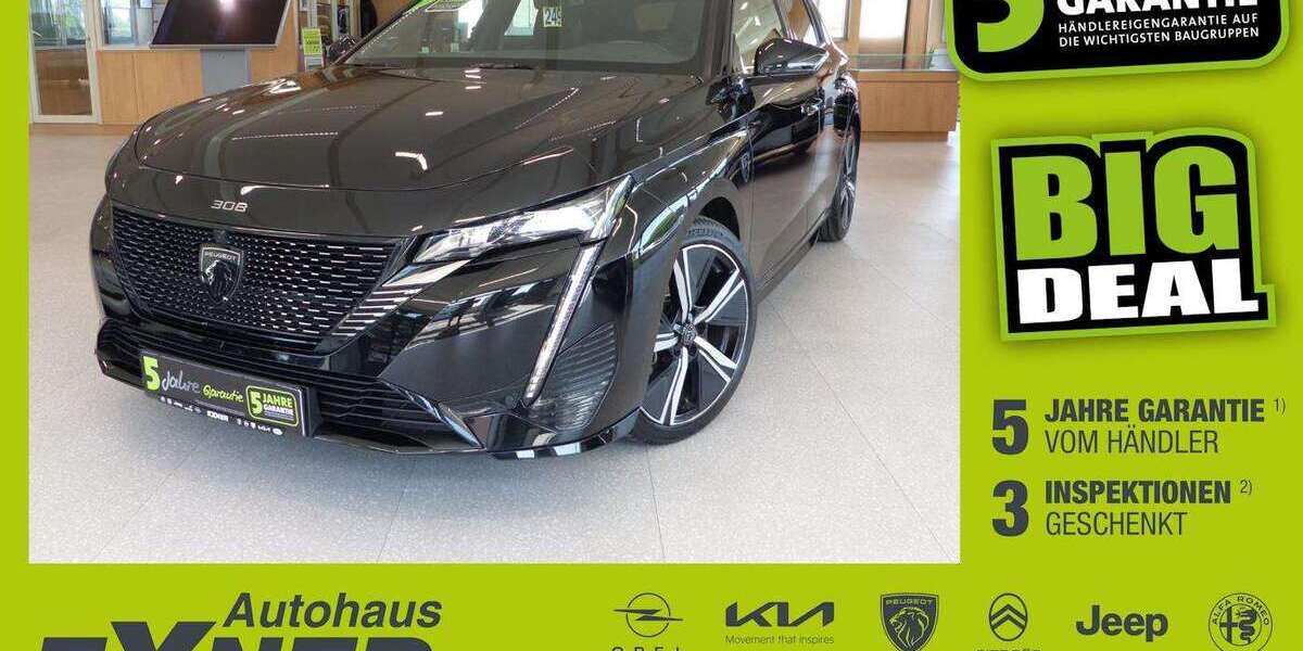 Peugeot 308 38.158 km 21.900 &euro; Hermsdorf 07629