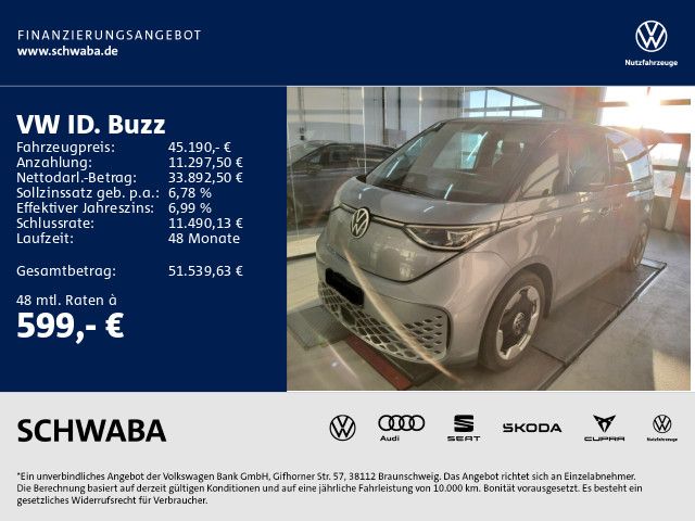 VW ID. Buzz 28.800 km 45.190 &euro; Gersthofen 86368
