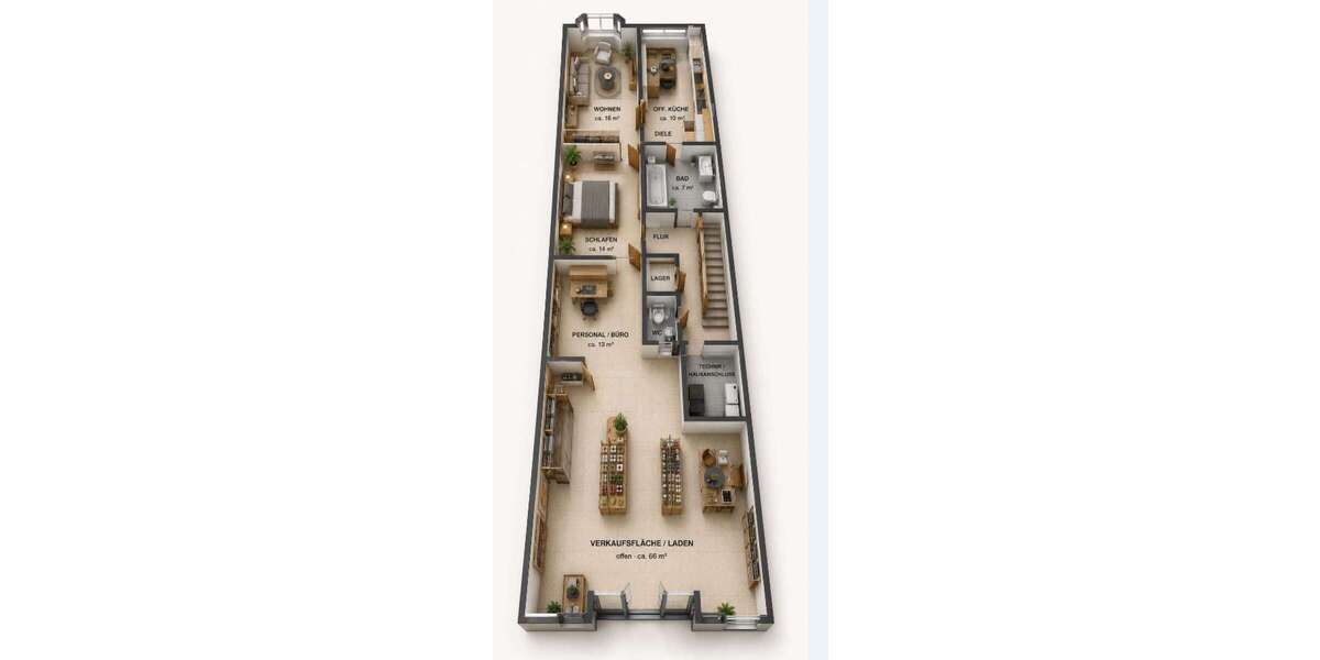 Gewerbeobjekt Husum Altstadt - 1.216&euro; | Angebot:26844861
