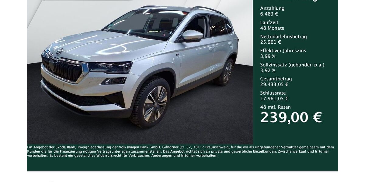 Skoda Karoq 10.656 km 32.444 &euro; Dortmund 44141