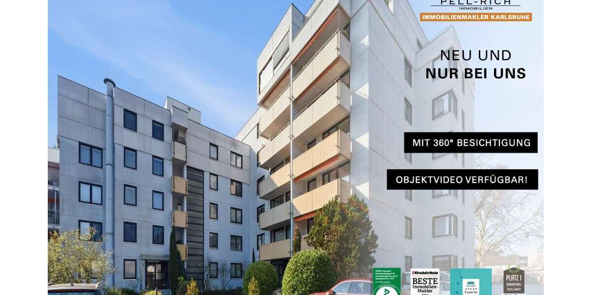 Etagenwohnung Karlsruhe Durlach - 1 Zimmer, 41 m&sup2;, 170.000&euro; | Angebot:25937518