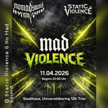 Mad Violence 11.04.2026 Studierendenhaus