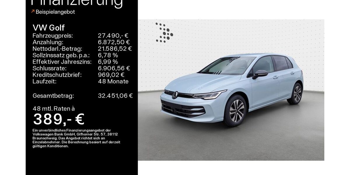 VW Golf 4.900 km 27.490 &euro; Coburg 96450