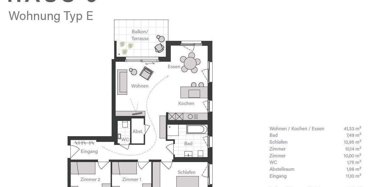 Etagenwohnung Crailsheim - 4 Zimmer, 104 m&sup2;, 459.900&euro; | Angebot:25937582