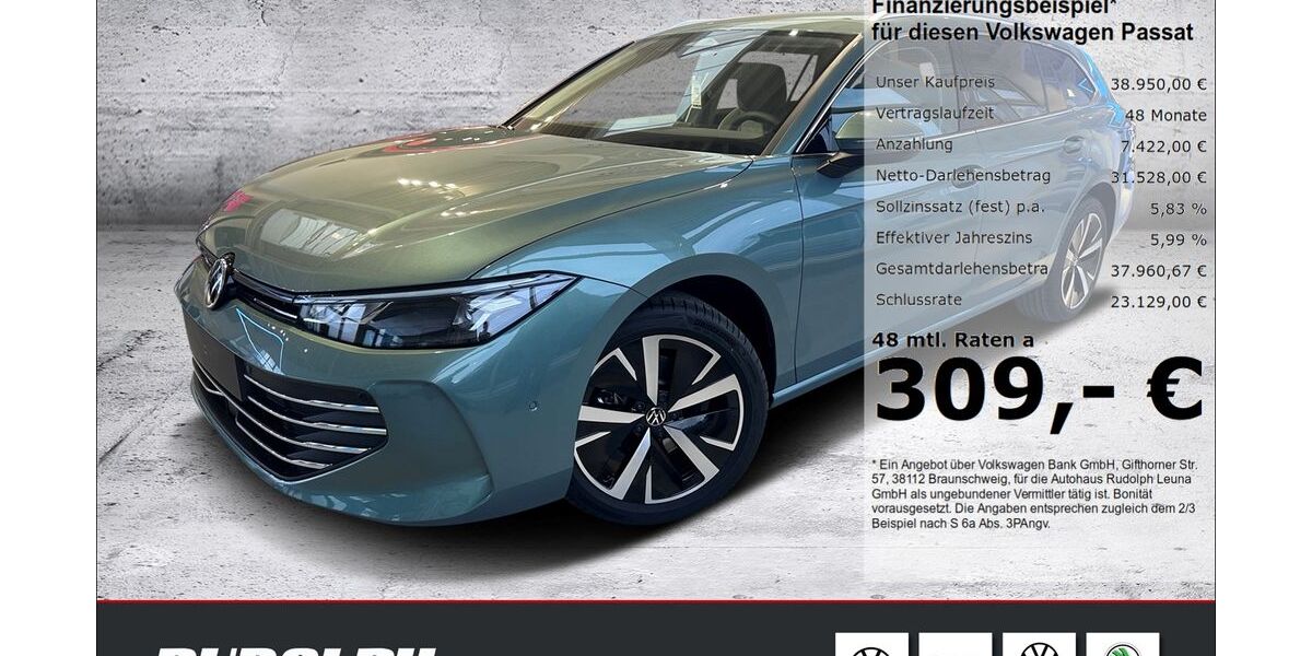 VW Passat 16.500 km 37.640 &euro; Leuna 06237
