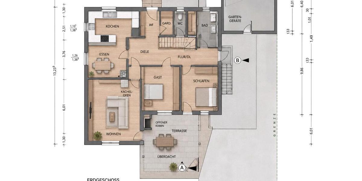 Einfamilienhaus Dietfurt an der Altmühl - 7 Zimmer, 111 m&sup2;, 379.000&euro; | Angebot:26957535