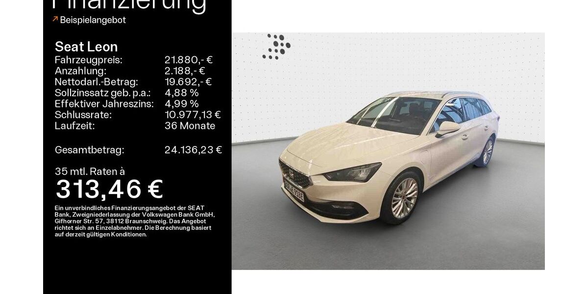 Seat Leon 58.972 km 21.880 &euro; Haßfurt 97437