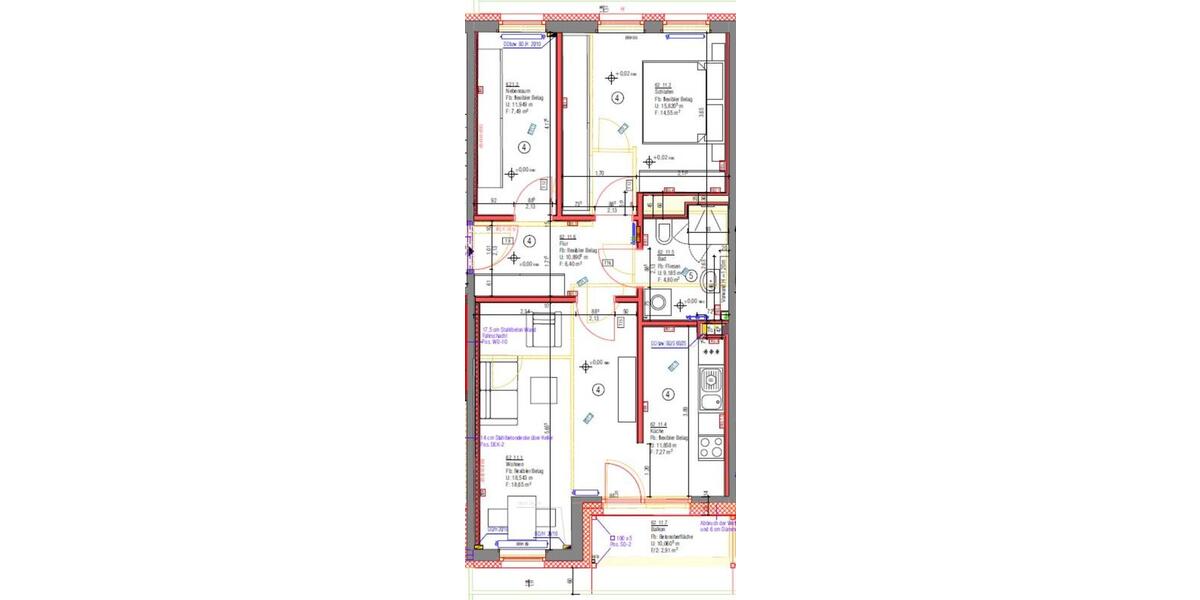 Erdgeschoßwohnung Rathenow - 3 Zimmer, 63 m&sup2;, 341&euro; | Angebot:25499960