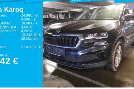 Skoda Karoq 124.089 km 24.980 &euro; Frankfurt 60326