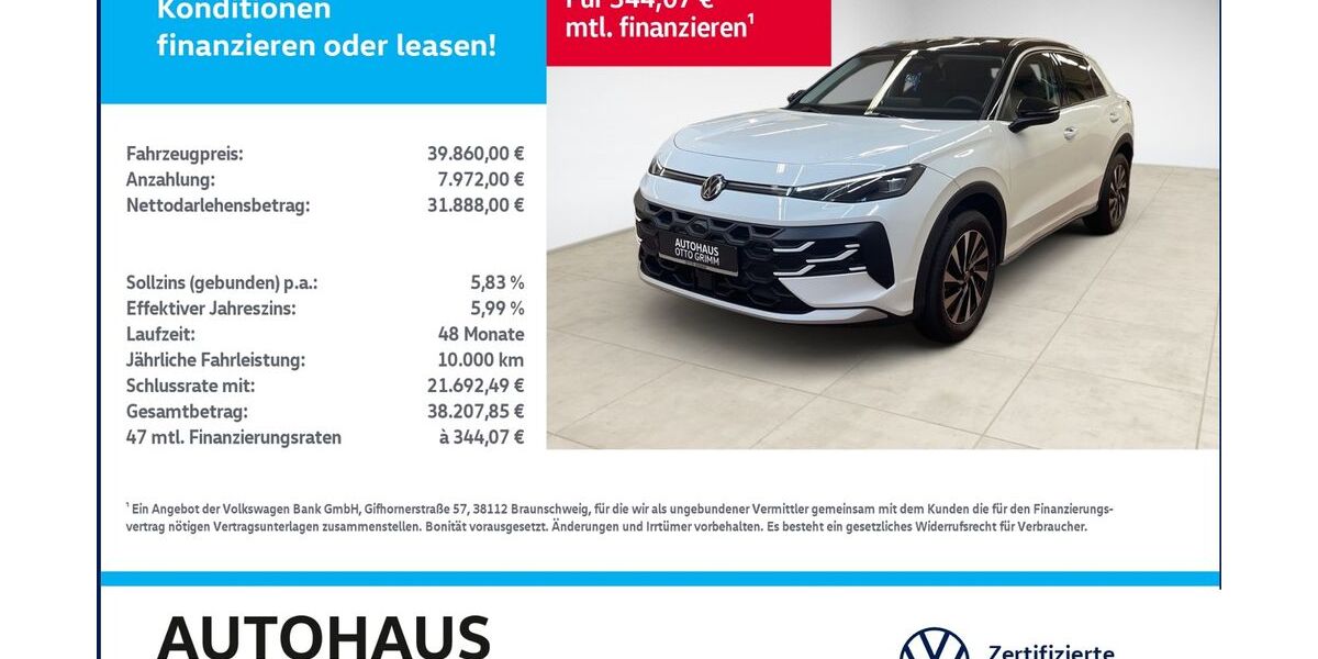 VW T-Roc 3.500 km 39.860 &euro; Bitterfeld-Wolfen 06749