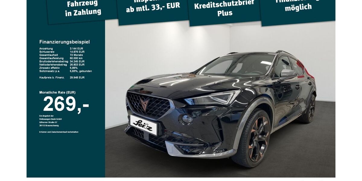 Cupra Formentor 25.190 km 29.548 &euro; Kempten 87437