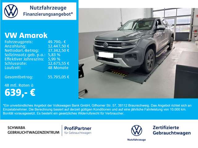 VW Amarok 18.300 km 49.790 &euro; Gersthofen 86368