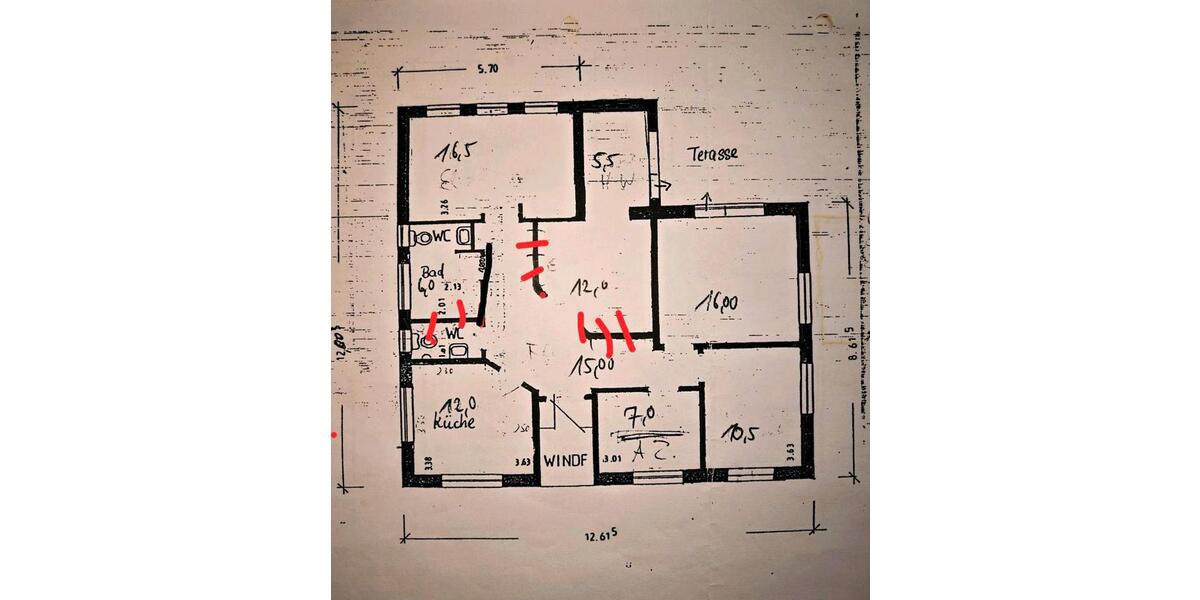 Einfamilienhaus Werlte - 5 Zimmer, 120 m&sup2;, 800&euro; | Angebot:26603350