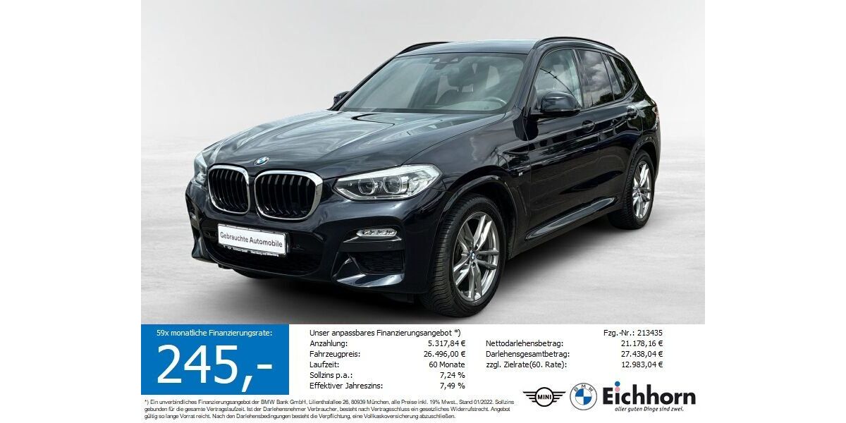 BMW X3 133.150 km 26.350 &euro; Miltenberg 63897