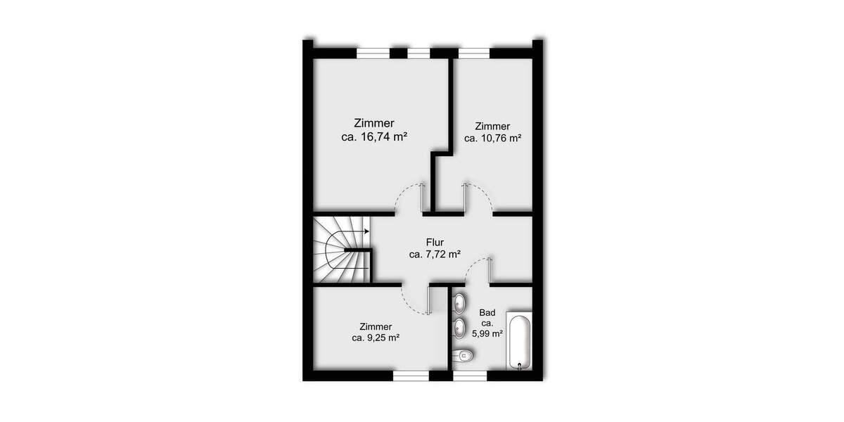 Reihenendhaus Bremen / Grohn Grohn - 4 Zimmer, 107 m&sup2;, 179.000&euro; | Angebot:25777973