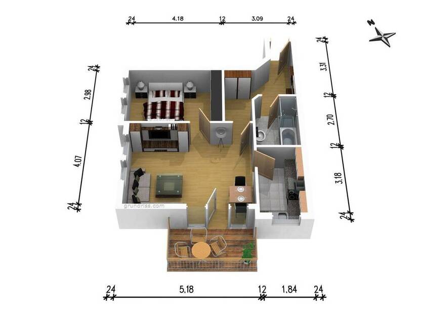 Schöne 2 RaumWohnung in Dresden Klotzsche zu vermieten