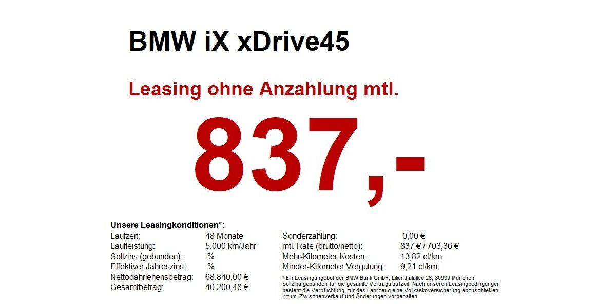 BMW iX 11.897 km 68.840 &euro; Miltenberg 63897