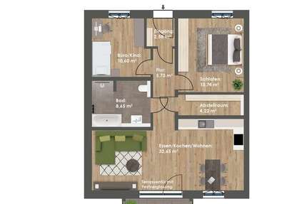 Wohnung Beilngries - 3 Zimmer, 84 m&sup2;, 475.500&euro; | Angebot:27465757
