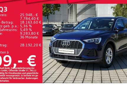 Audi Q3 38.173 km 25.948 &euro; München 80935