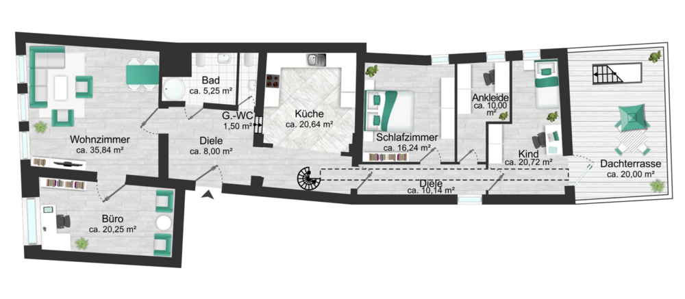 Wohnung zum Mieten in Görlitz 1.350 € 180 m²