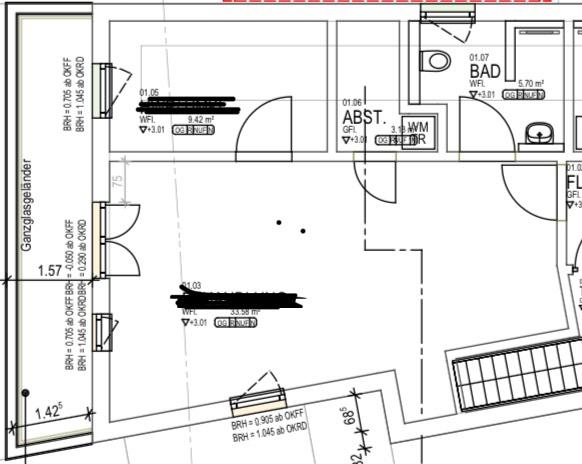 Etagenwohnung Bonn Gielgen - 2 Zimmer, 55 m&sup2;, 970&euro; | Angebot:25999483