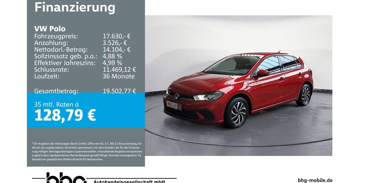 VW Polo 35.670 km 17.630 &euro; Ettlingen 76275