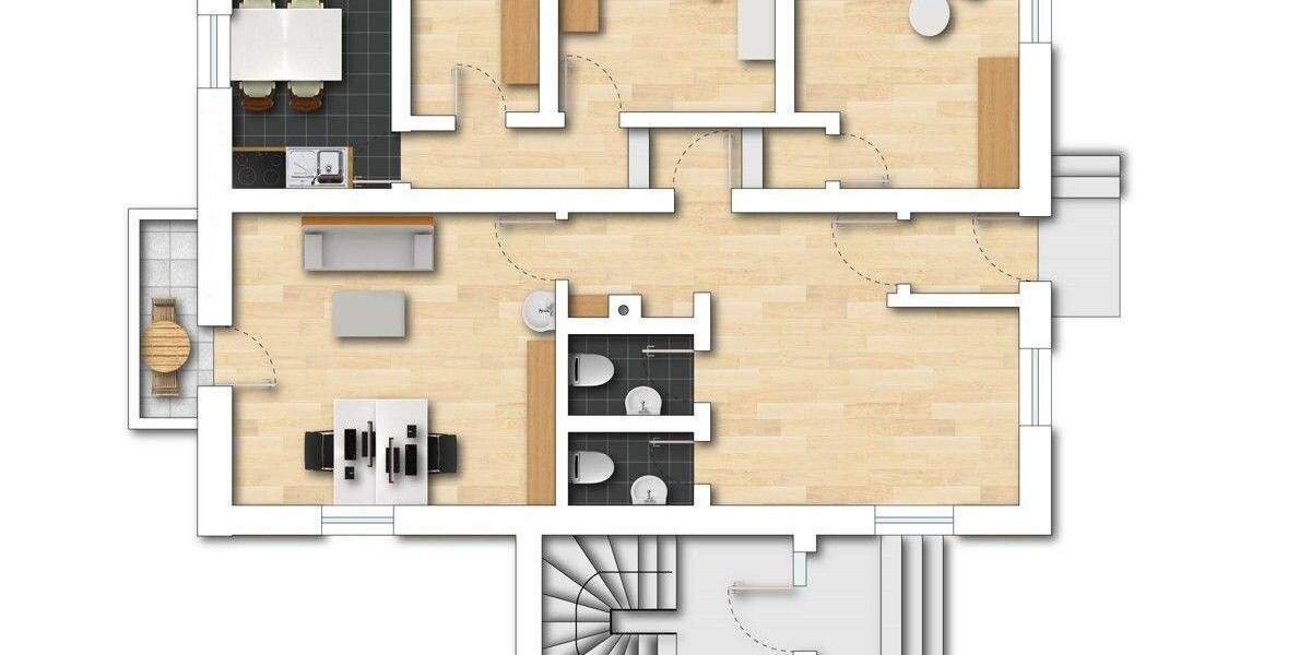 *** Büroräume mit Umbauoption zur 4-Zimmer-Wohnung *** 5 zimmer